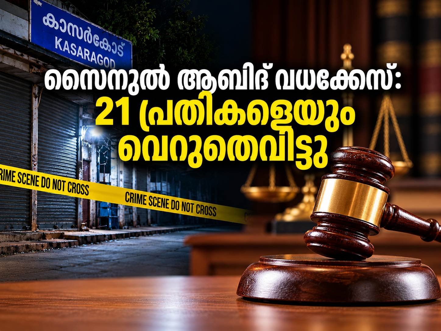 Read more about the article സൈനുൽ ആബിദ് വധക്കേസ്: 21 ആർഎസ്എസ്–ബിജെപി പ്രവർത്തകരെയും വെറുതെവിട്ടു