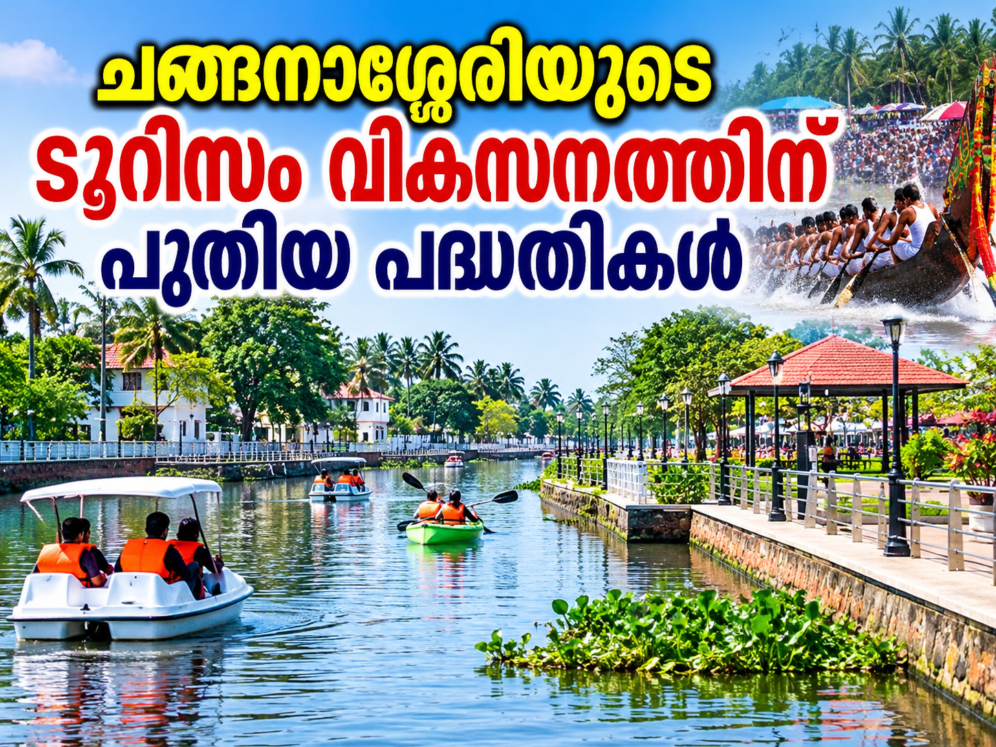 Read more about the article ചങ്ങനാശ്ശേരിയുടെ ടൂറിസം വികസനത്തിന് പുതിയ പദ്ധതികൾ; എ.സി. കനാലും മനയ്ക്കച്ചിറയും നവീകരിക്കാൻ നീക്കം