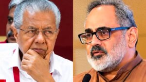 Read more about the article മാസപ്പടി കേസ്: പിണറായി വിജയനെ സംരക്ഷിക്കാൻ സതീശൻ സർക്കാർ ശ്രമിക്കുന്നു; രാജീവ് ചന്ദ്രശേഖർ