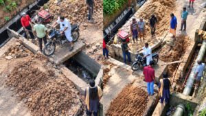 Read more about the article മണ്ണാംകോണം–കള്ളിമൂട്–കുടപ്പനമൂട്–കൂട്ടപ്പൂ റോഡ് നവീകരണം അതിവേഗം; ഇരുചക്ര വാഹനങ്ങൾക്ക് യാത്ര അനുവദിച്ചു